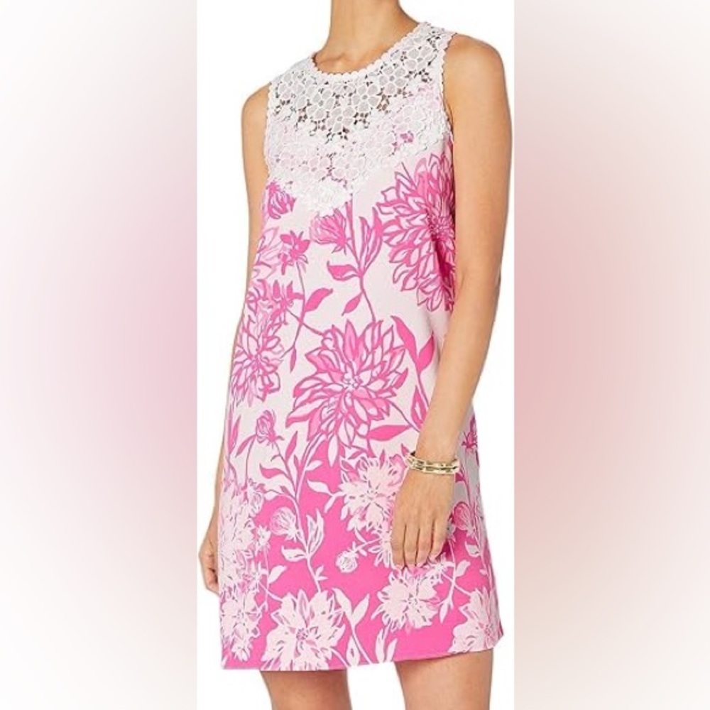 EUC Lilly Pulitzer Floral Mini Dress